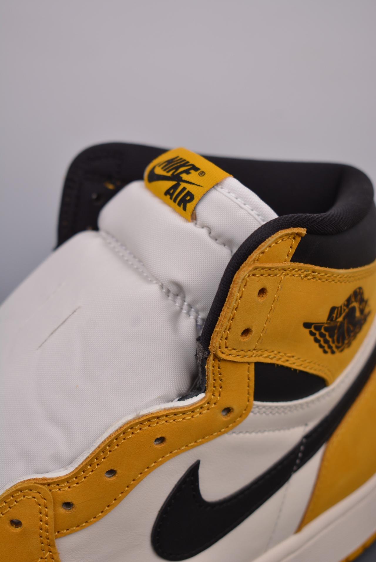 运动鞋, Yellow Ochre, Air Jordan 1 Retro, Air Jordan 1 - Air Jordan 1 Retro "Yellow Ochre" 黑黄脚趾 官方货号：DZ5485 701CF