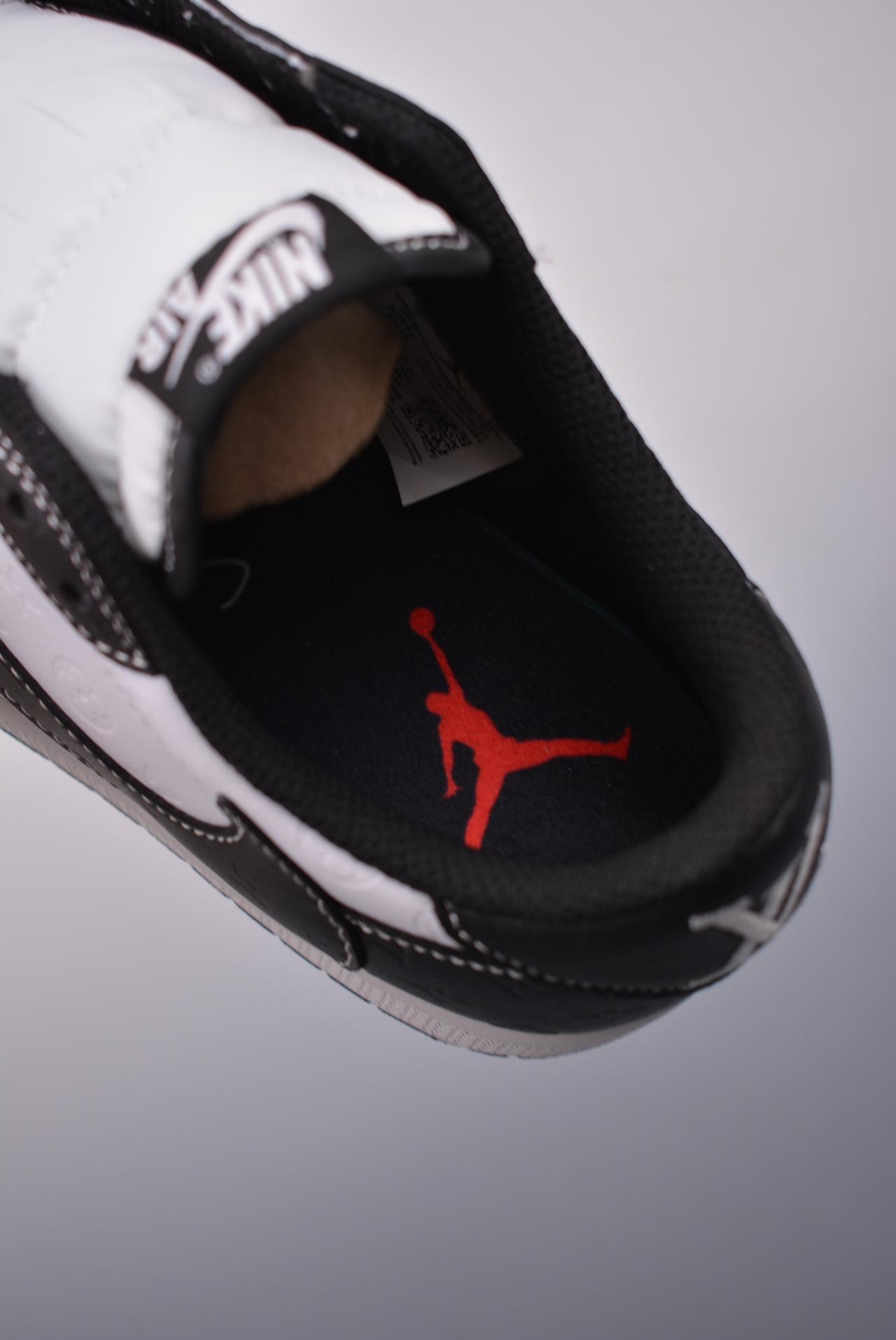 运动鞋, 服装, 倒钩, Air Jordan 1 Low, Air Jordan 1 - Fragment x Travis Scott x Air Jordan 1 Low 三方联名倒钩 蓝色 倒钩鞋 官方货号：DM7866 101NCC