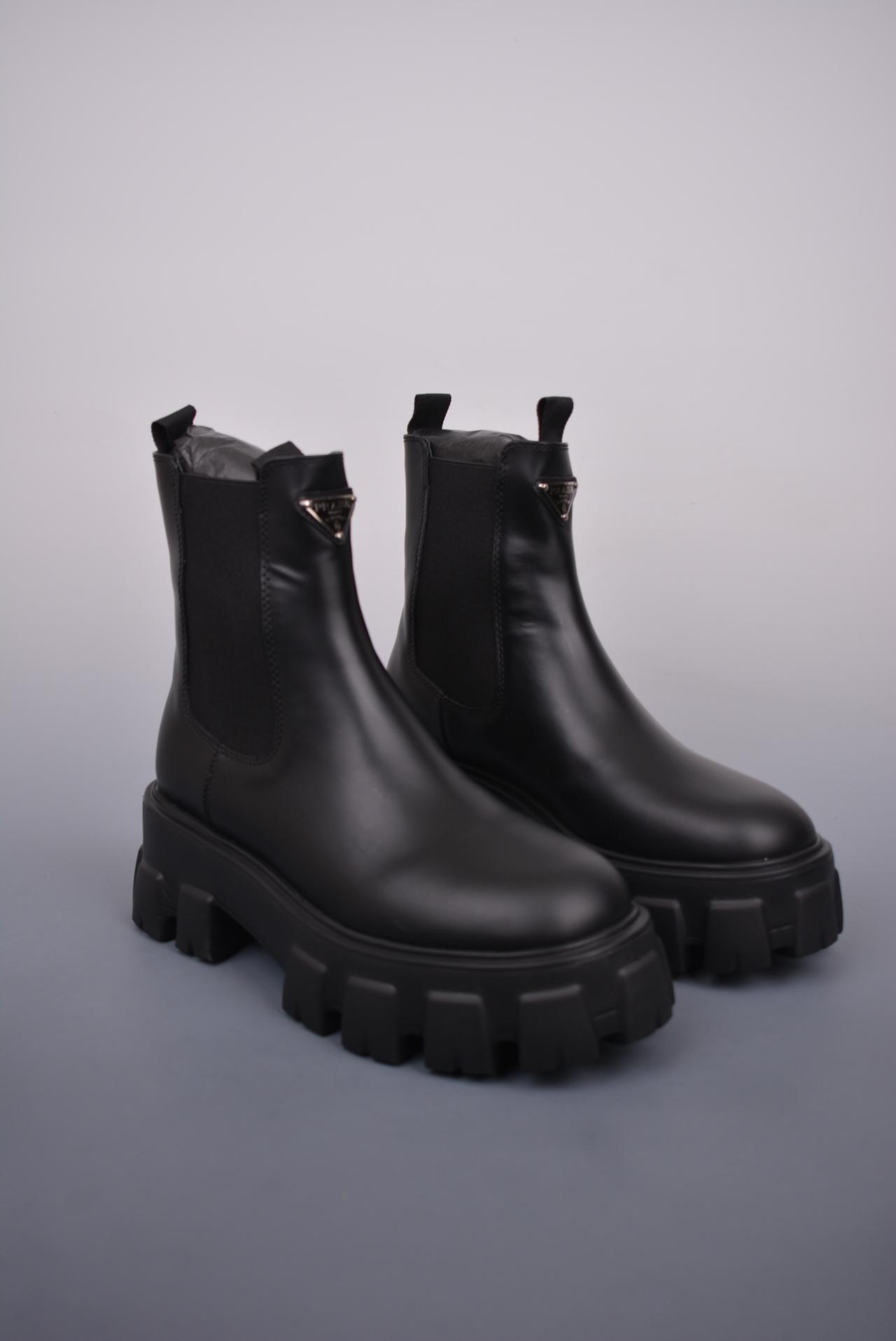 运动鞋 - Prada 21SSS普拉达官网最新短靴厚底系列