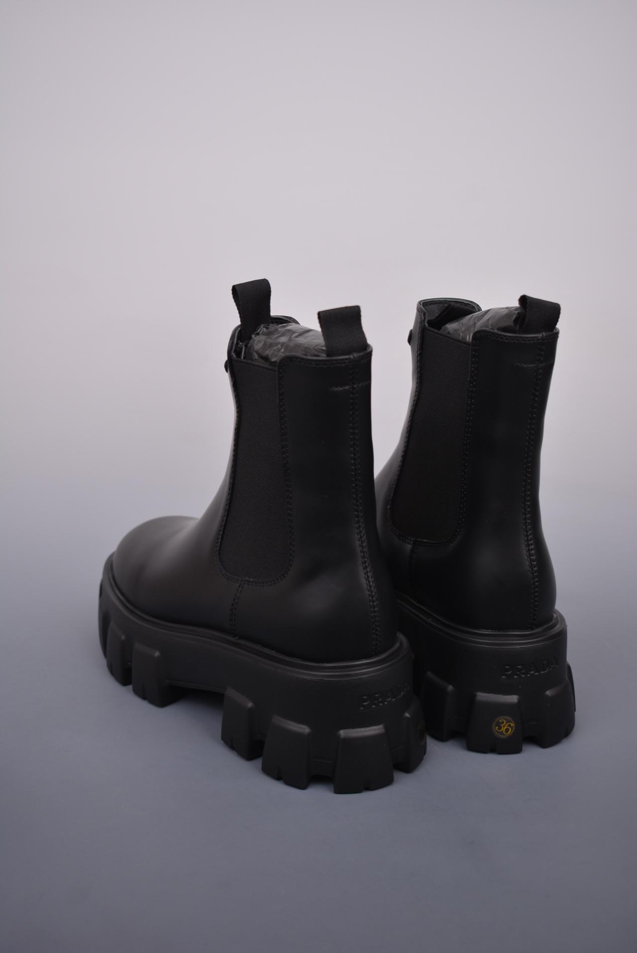 运动鞋 - Prada 21SSS普拉达官网最新短靴厚底系列