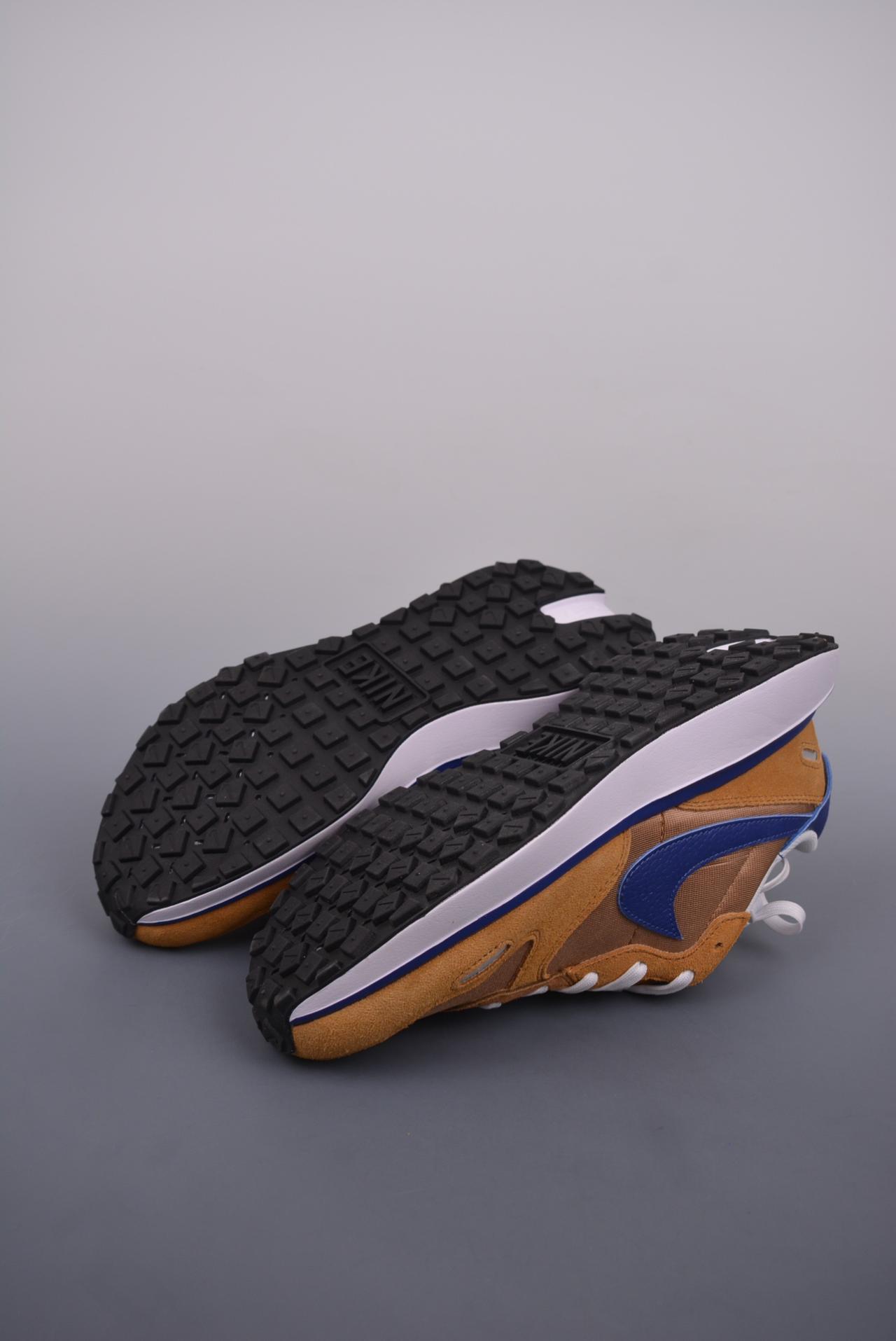 运动鞋, 跑步鞋 - Nike Waffle Phoenix Waffl SACAI 复古运动休闲跑步鞋 高帮 灰色 货号: FD2196 600MK