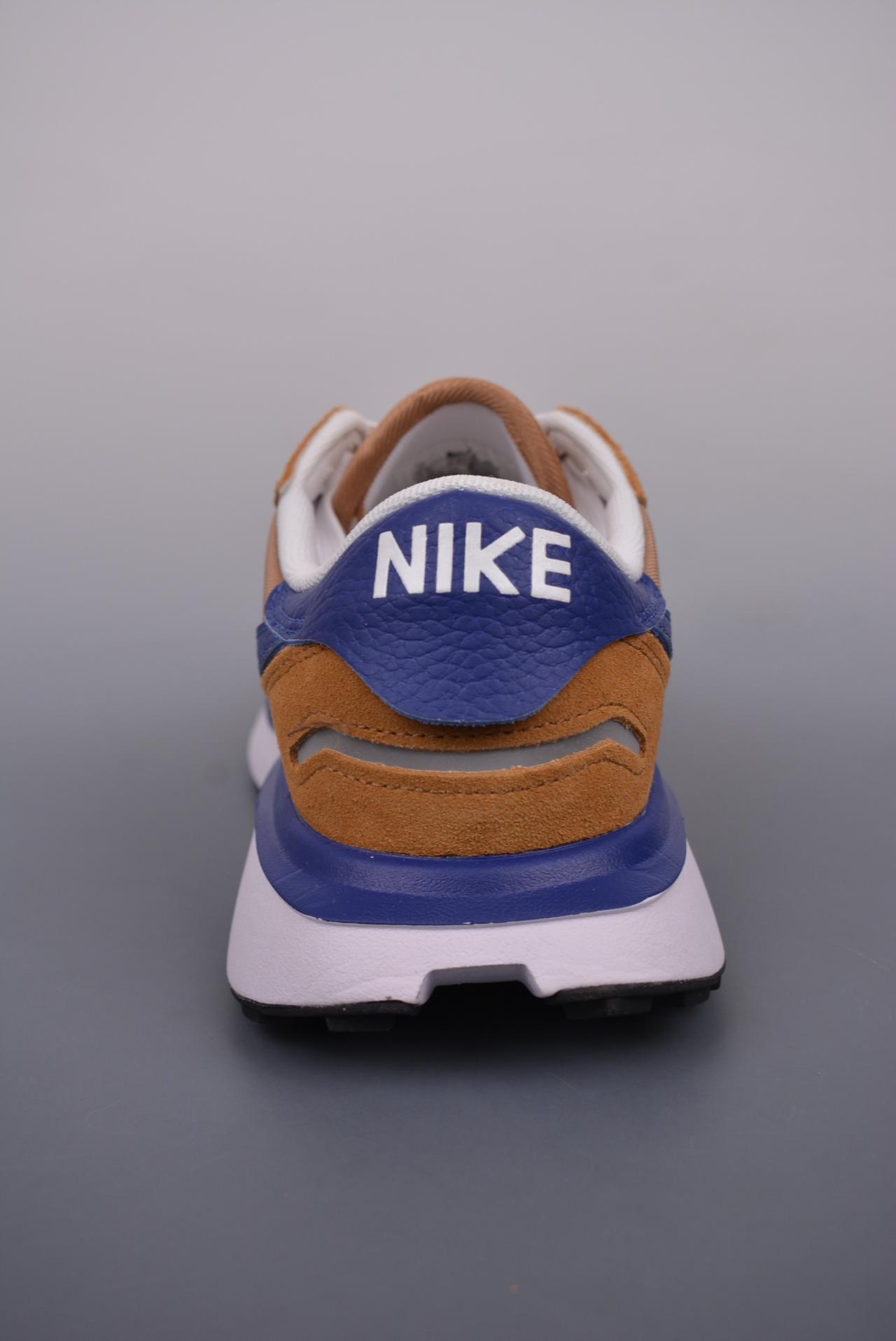 运动鞋, 跑步鞋 - Nike Waffle Phoenix Waffl SACAI 复古运动休闲跑步鞋 高帮 灰色 货号: FD2196 600MK