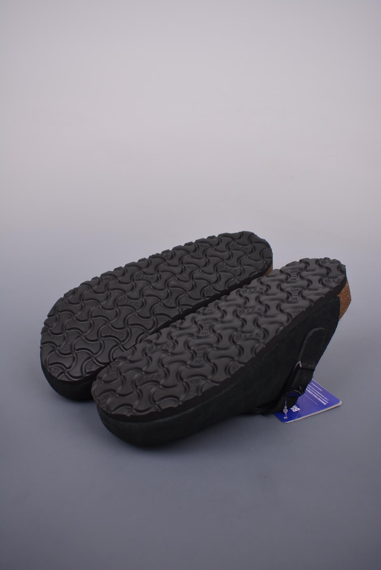 运动鞋 - 博肯 Birkenstock Boston BS 波士顿加绒系列 高帮鞋 褐色 货号：NCC1234