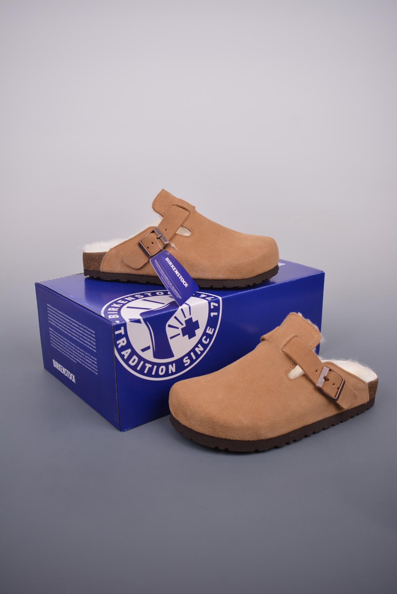运动鞋, 服装 - 博肯 Birkenstock Boston BS 波士顿加绒系列