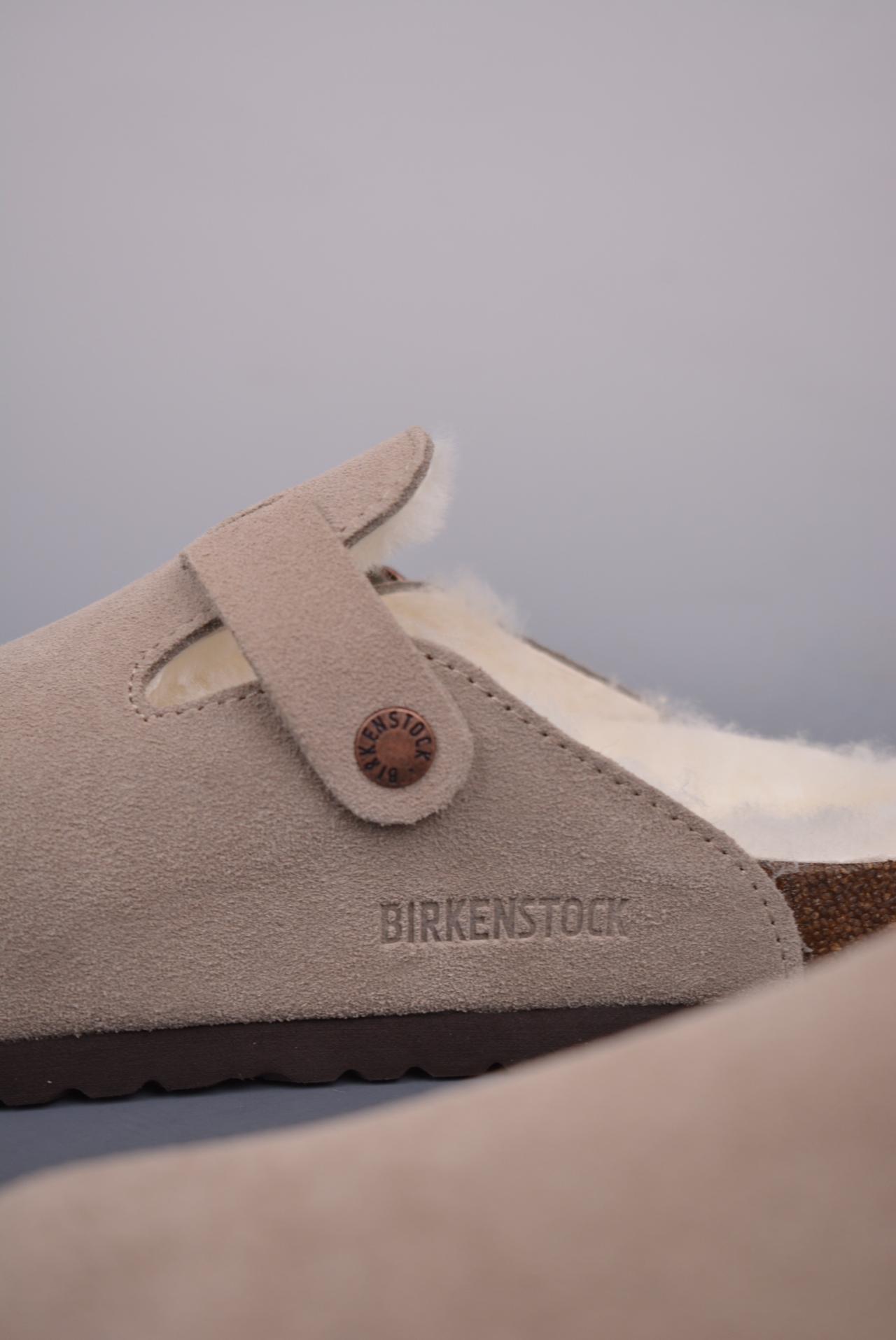 运动鞋 - 博肯 Birkenstock Boston BS 波士顿加绒系列 加绒版型 纯色 羊毛内里 货号：NCC