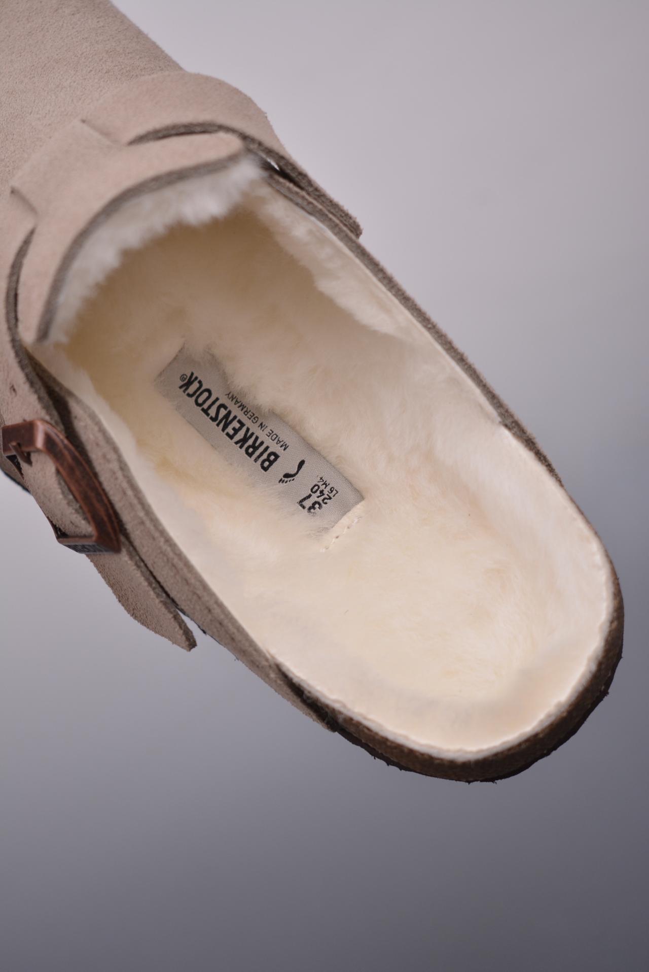 运动鞋 - 博肯 Birkenstock Boston BS 波士顿加绒系列 加绒版型 纯色 羊毛内里 货号：NCC