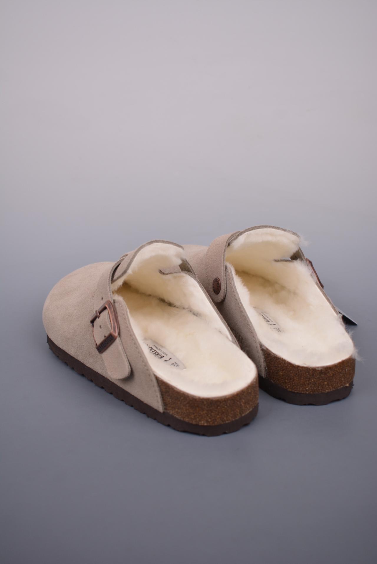 运动鞋 - 博肯 Birkenstock Boston BS 波士顿加绒系列 加绒版型 纯色 羊毛内里 货号：NCC