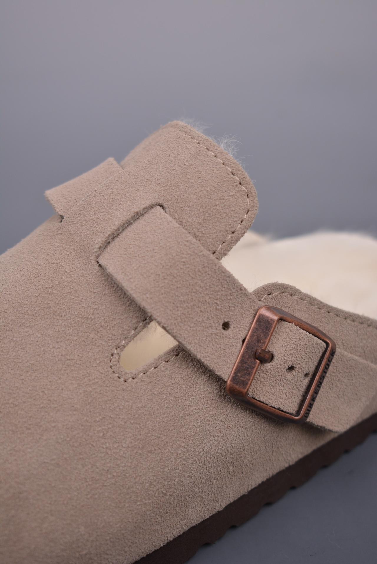 运动鞋 - 博肯 Birkenstock Boston BS 波士顿加绒系列 加绒版型 纯色 羊毛内里 货号：NCC