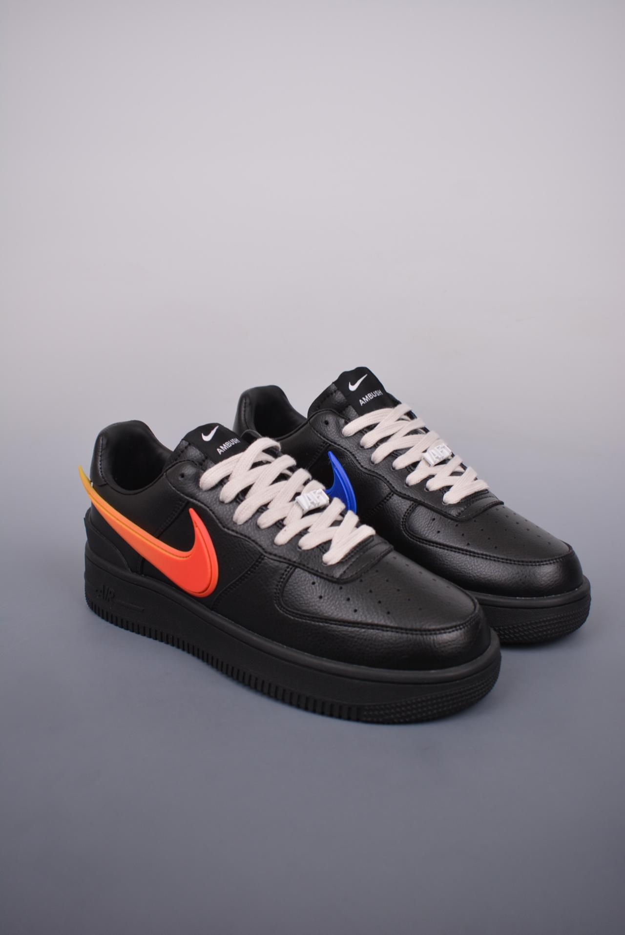 篮球鞋, 球鞋, Nike Air Force 1 Low, Nike Air Force 1, Air Force 1 Low, Air Force 1 - Nike Air Force 1 Low AMBUSH联名 高帮篮球鞋 白色 货号：DV3464 001DX