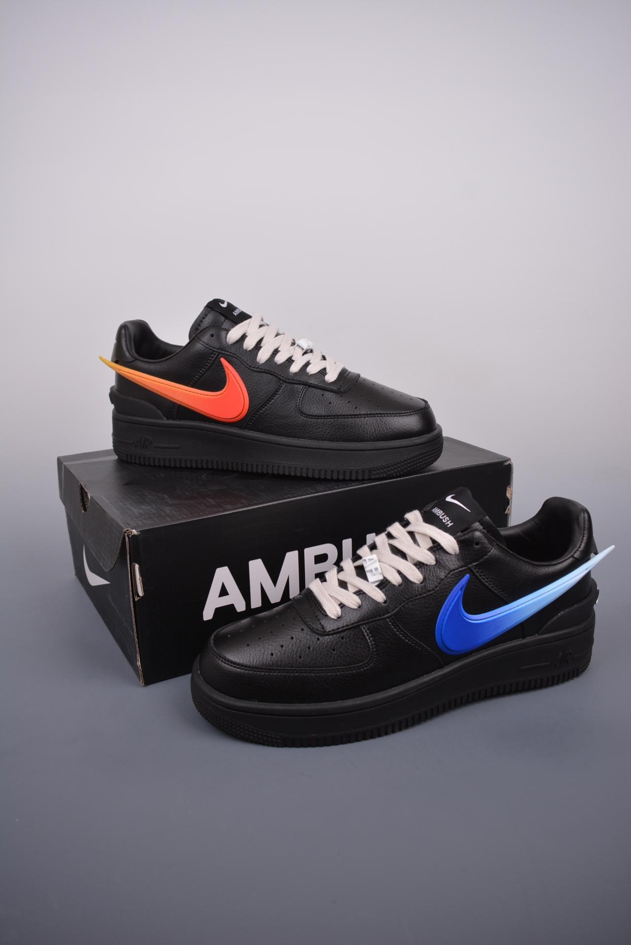 篮球鞋, 球鞋, Nike Air Force 1 Low, Nike Air Force 1, Air Force 1 Low, Air Force 1 - Nike Air Force 1 Low AMBUSH联名 高帮篮球鞋 白色 货号：DV3464 001DX