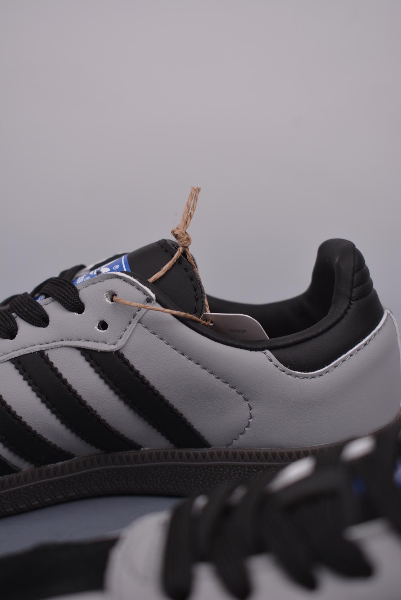 运动鞋, 篮球鞋, 球鞋, 三叶草, adidas Samba, adidas - Adidas Samba OG 三叶草 高帮篮球鞋 黑色 货号：B75807HS
