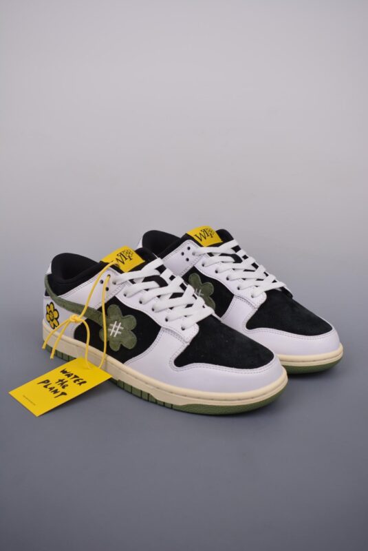 运动鞋, 服装, 休闲鞋 - Wtp Water The Plant 1.0 Dunk Low "Shroom" 鞋款 纯原大厂出品 黑色 货号：WTPS1124 93 040JS