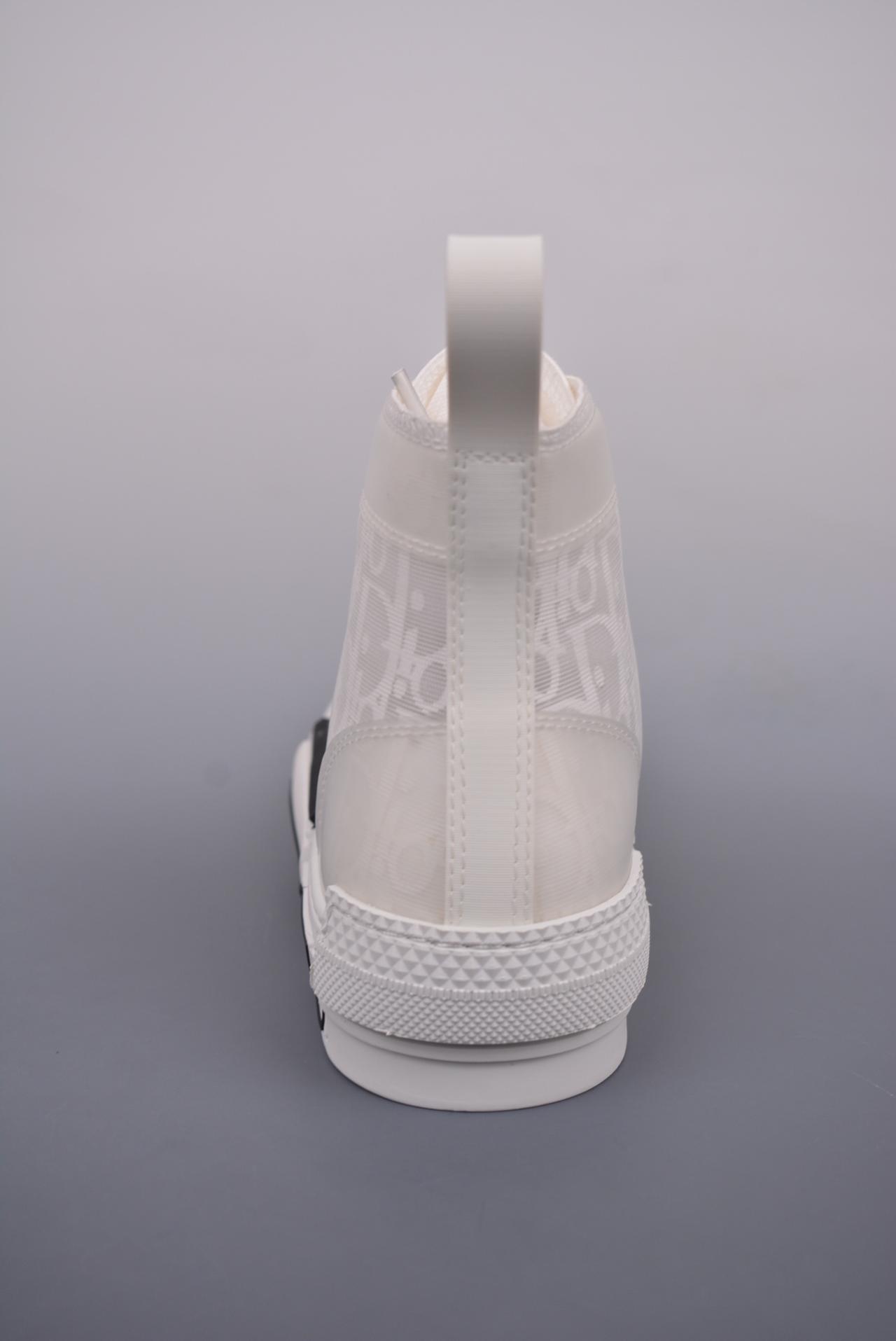 运动鞋, Sneakers - Dior B23 Oblique Top Sneakers 迪奥“CD重影”全套原装配件 历史最高复刻 羊皮贴底拉帮 原装耐弯折耐高温EVC饰片材质 尺码：39 40 41 42 43 44 45 46