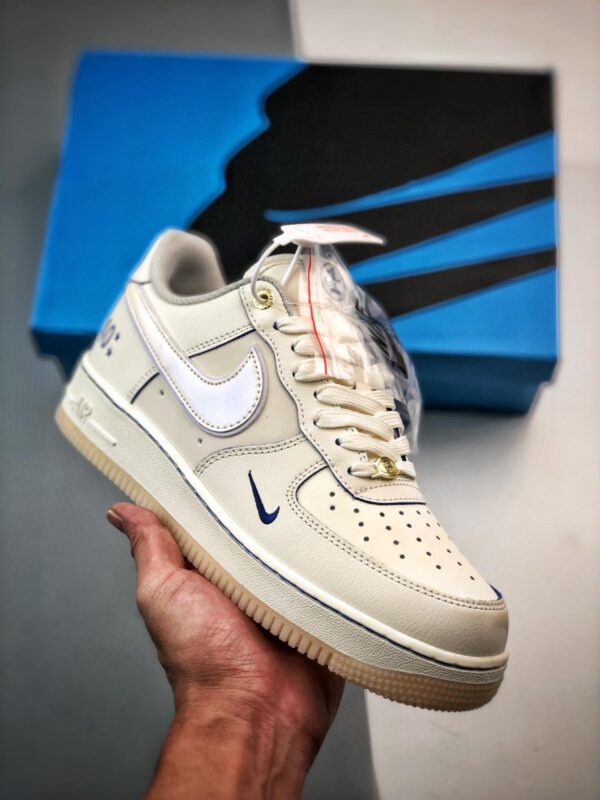 运动鞋, KD, Air Force 1 - Air Force 1 '07 Low 珍珠白蓝 低帮运动鞋货号 XP9588-757