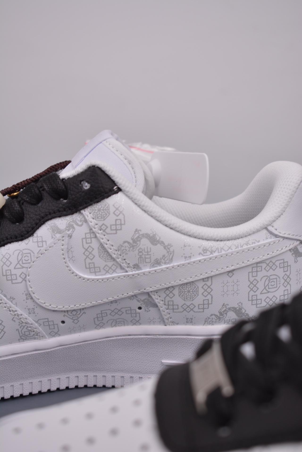 运动鞋, 篮球鞋, 球鞋, 服装, Air Force 1 Low, Air Force 1 - Air Force 1 Low Reacr Qs x CLOT 白丝绸 高帮 篮球鞋 货号：315166 100 3