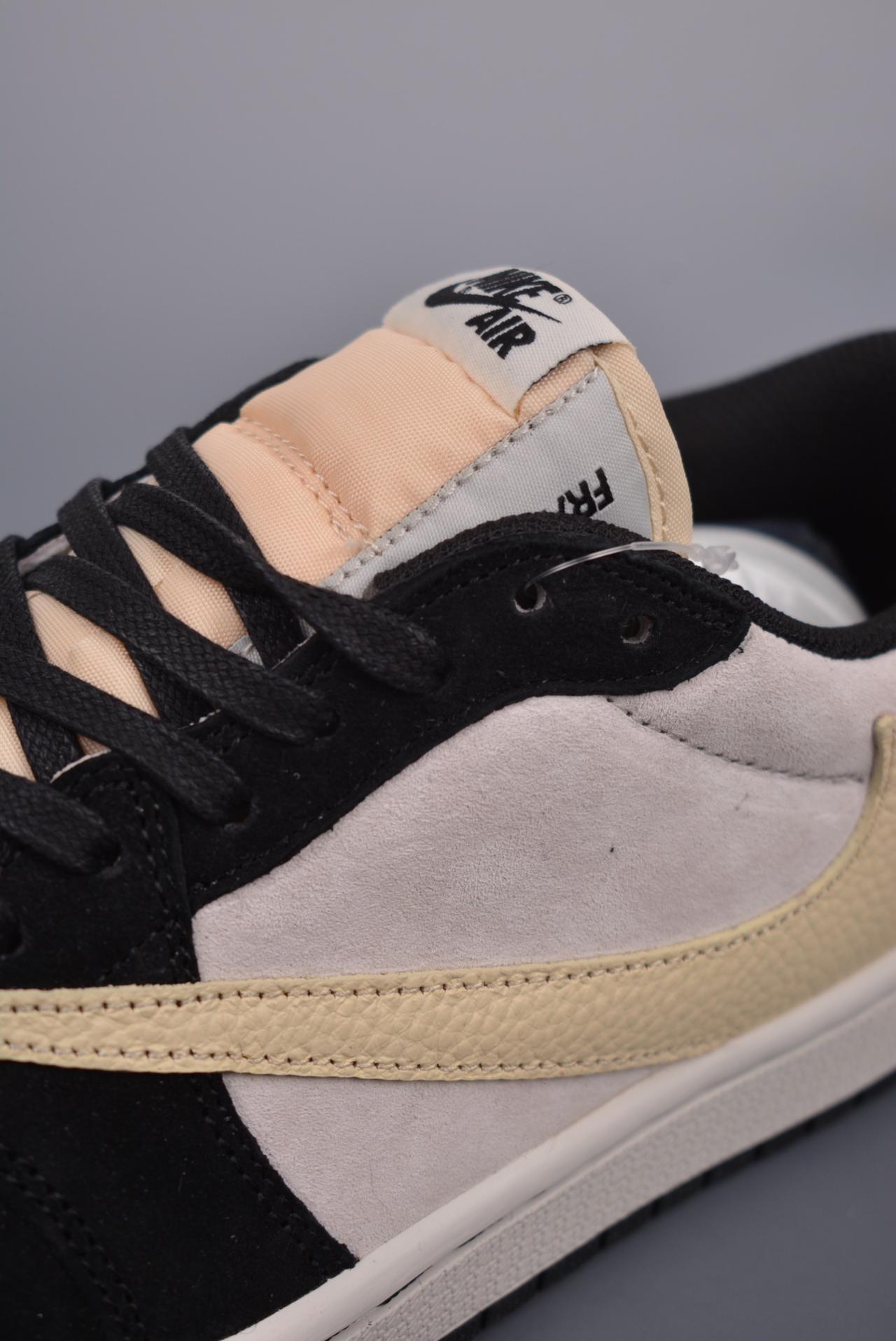 运动鞋, 倒钩, Air Jordan 1 Low, Air Jordan 1 - Fragment x TS x Air Jordan 1 Low 三方联名倒钩低帮 纯原大厂出品 货号：DM7866 678OD