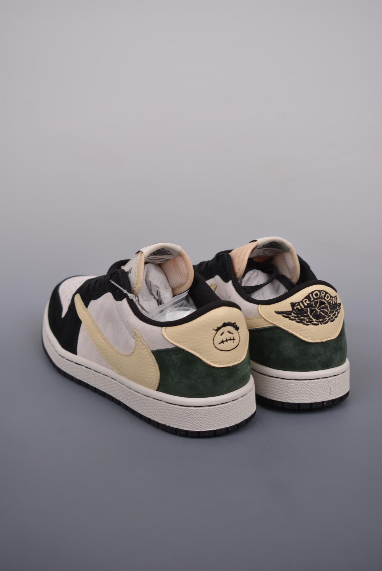 运动鞋, 倒钩, Air Jordan 1 Low, Air Jordan 1 - Fragment x TS x Air Jordan 1 Low 三方联名倒钩低帮 纯原大厂出品 货号：DM7866 678OD