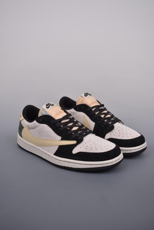运动鞋, 倒钩, Air Jordan 1 Low, Air Jordan 1 - Fragment x TS x Air Jordan 1 Low 三方联名倒钩低帮 纯原大厂出品 货号：DM7866 678OD