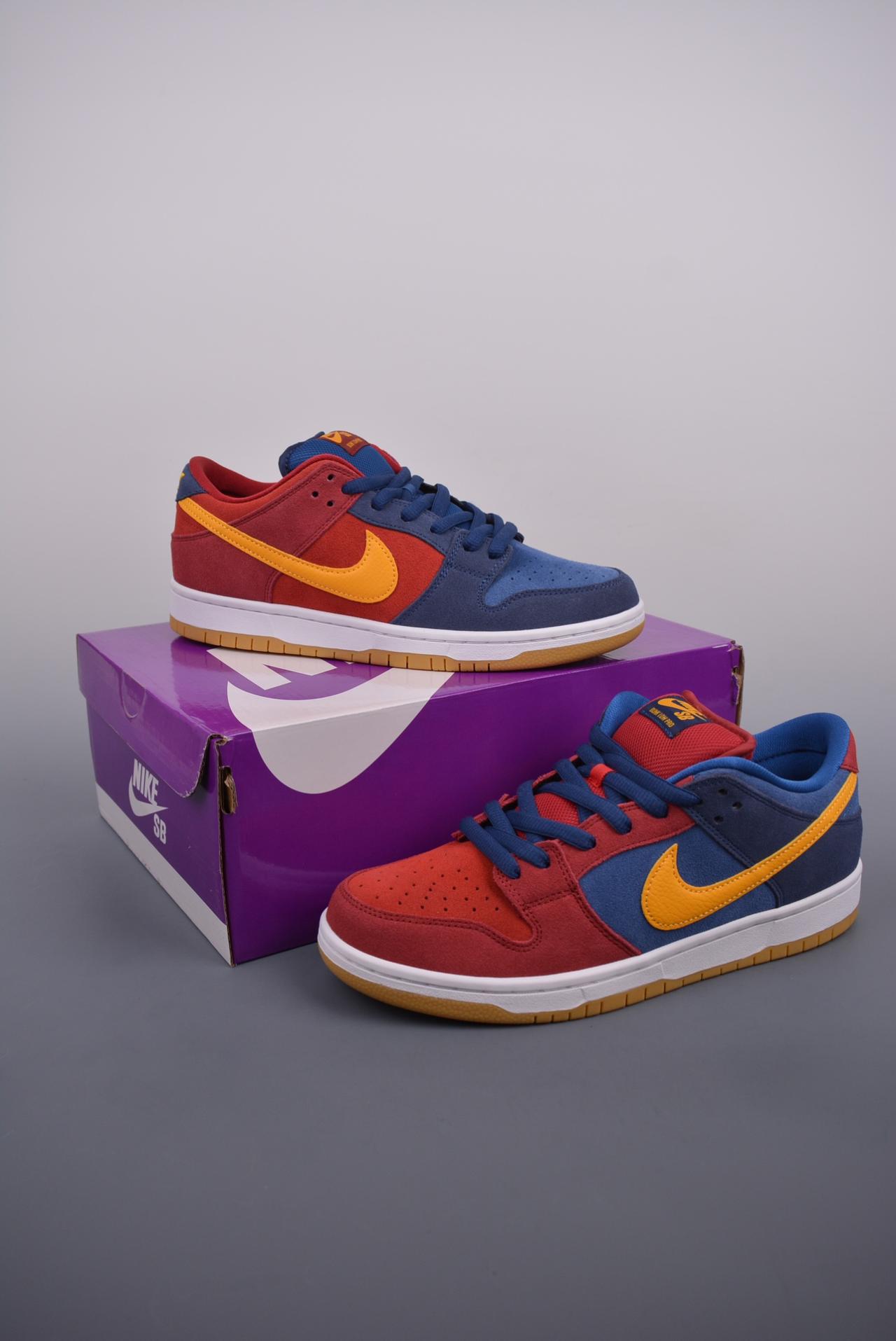 运动鞋, SB Dunk Low, Nike SB Dunk Low - Nike SB Dunk Low 巴塞罗那 鞋子类型：低帮 纯原大厂出品
颜色：巴塞罗那队标蓝橙色
货号：DJ0606 400JS
尺码：36 36.5 37.5 38 38.5 39 40 40.5 41 42 42.5 43 44 44.5 45 46 47.5