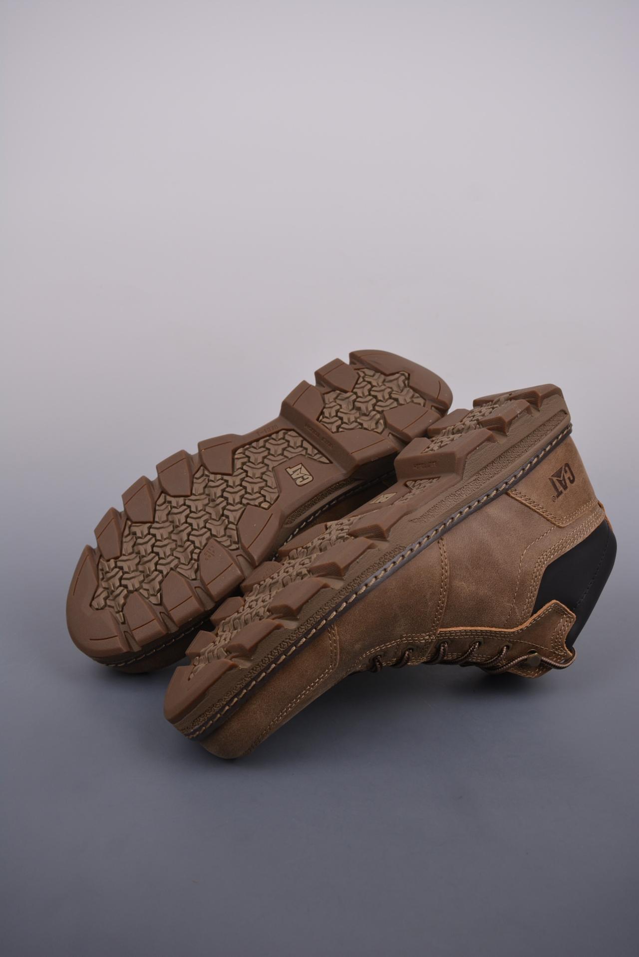 运动鞋 - CAT FOOTWEAR 卡特经典热销款MD橡胶大底 皮质材料 高帮 皮鞋码 鞋面进口意大利油蜡小牛皮 颜色无法辨别 货号：天猫同款2023ss