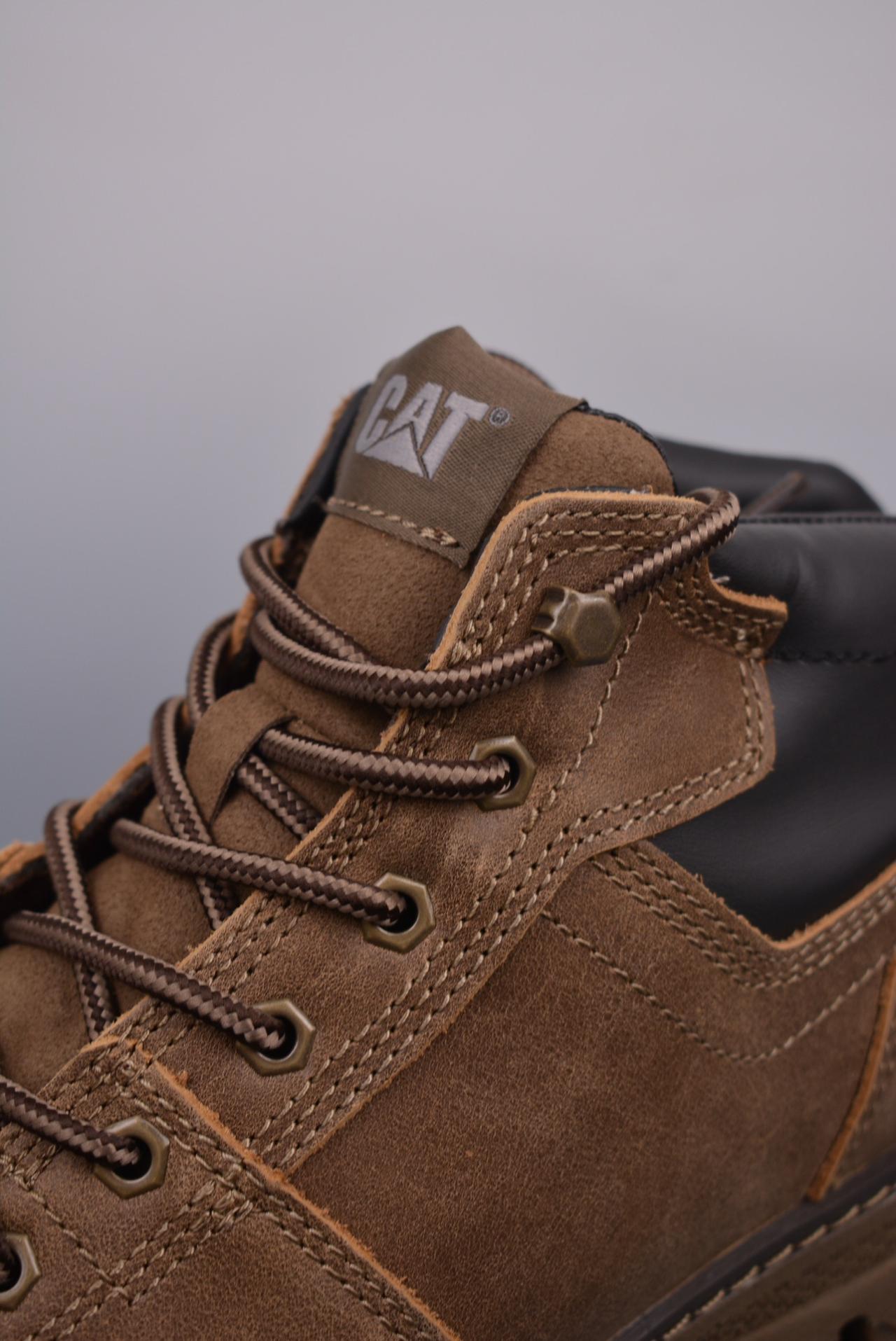 运动鞋 - CAT FOOTWEAR 卡特经典热销款MD橡胶大底 皮质材料 高帮 皮鞋码 鞋面进口意大利油蜡小牛皮 颜色无法辨别 货号：天猫同款2023ss