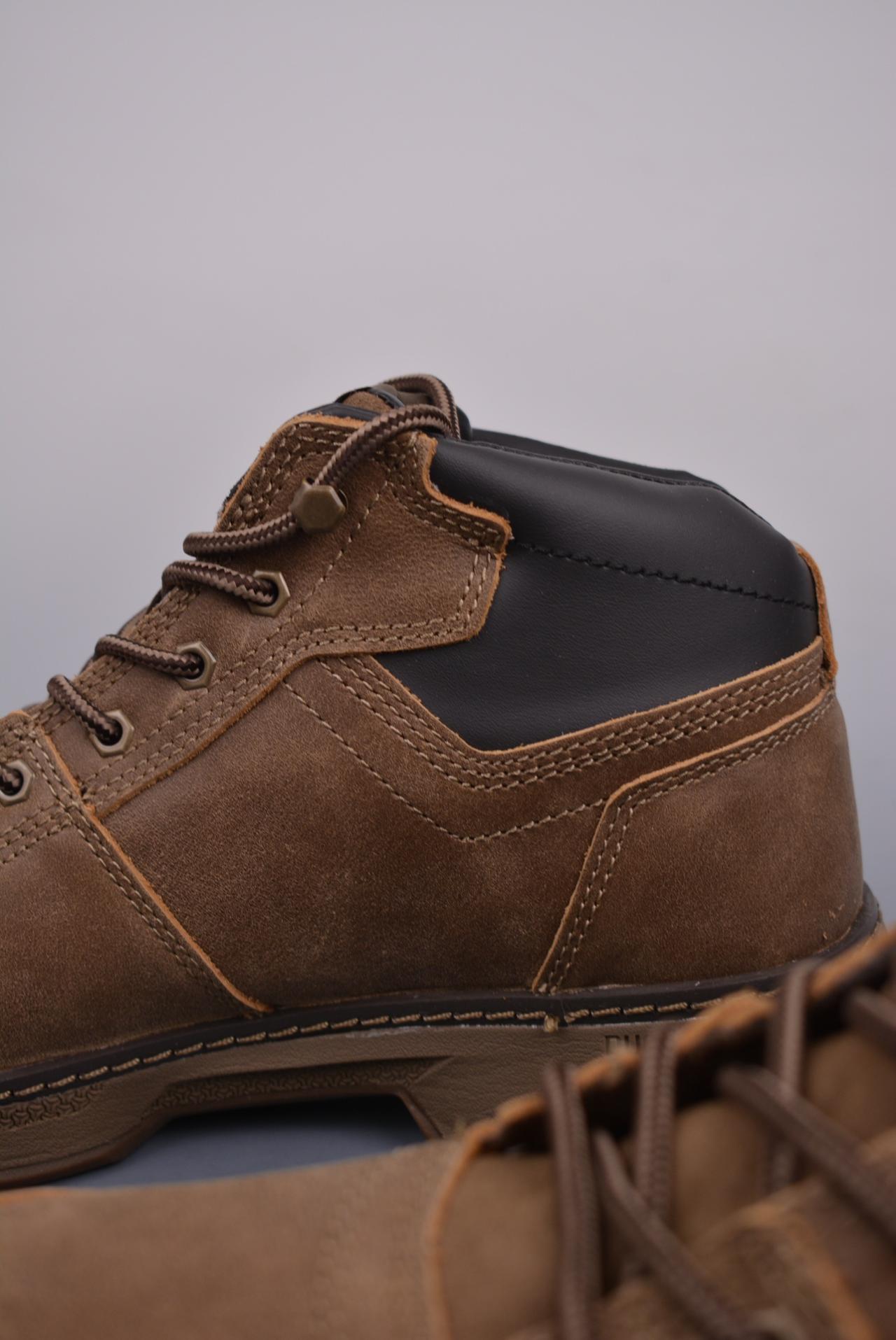 运动鞋 - CAT FOOTWEAR 卡特经典热销款MD橡胶大底 皮质材料 高帮 皮鞋码 鞋面进口意大利油蜡小牛皮 颜色无法辨别 货号：天猫同款2023ss
