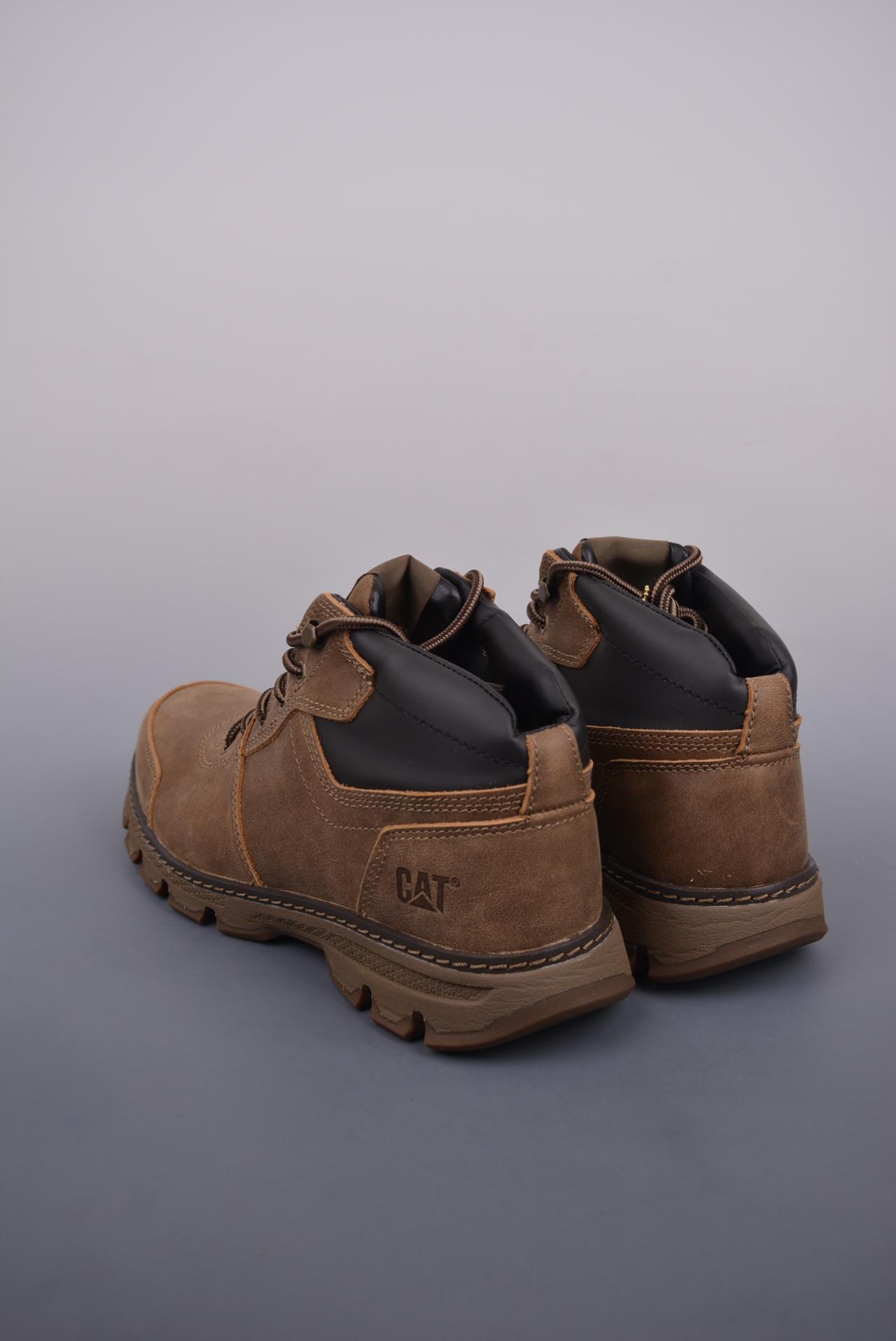 运动鞋 - CAT FOOTWEAR 卡特经典热销款MD橡胶大底 皮质材料 高帮 皮鞋码 鞋面进口意大利油蜡小牛皮 颜色无法辨别 货号：天猫同款2023ss