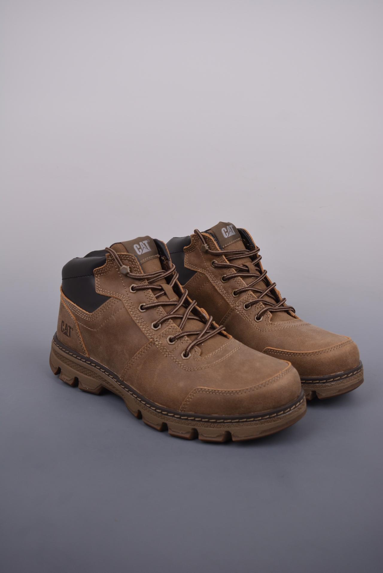 运动鞋 - CAT FOOTWEAR 卡特经典热销款MD橡胶大底 皮质材料 高帮 皮鞋码 鞋面进口意大利油蜡小牛皮 颜色无法辨别 货号：天猫同款2023ss