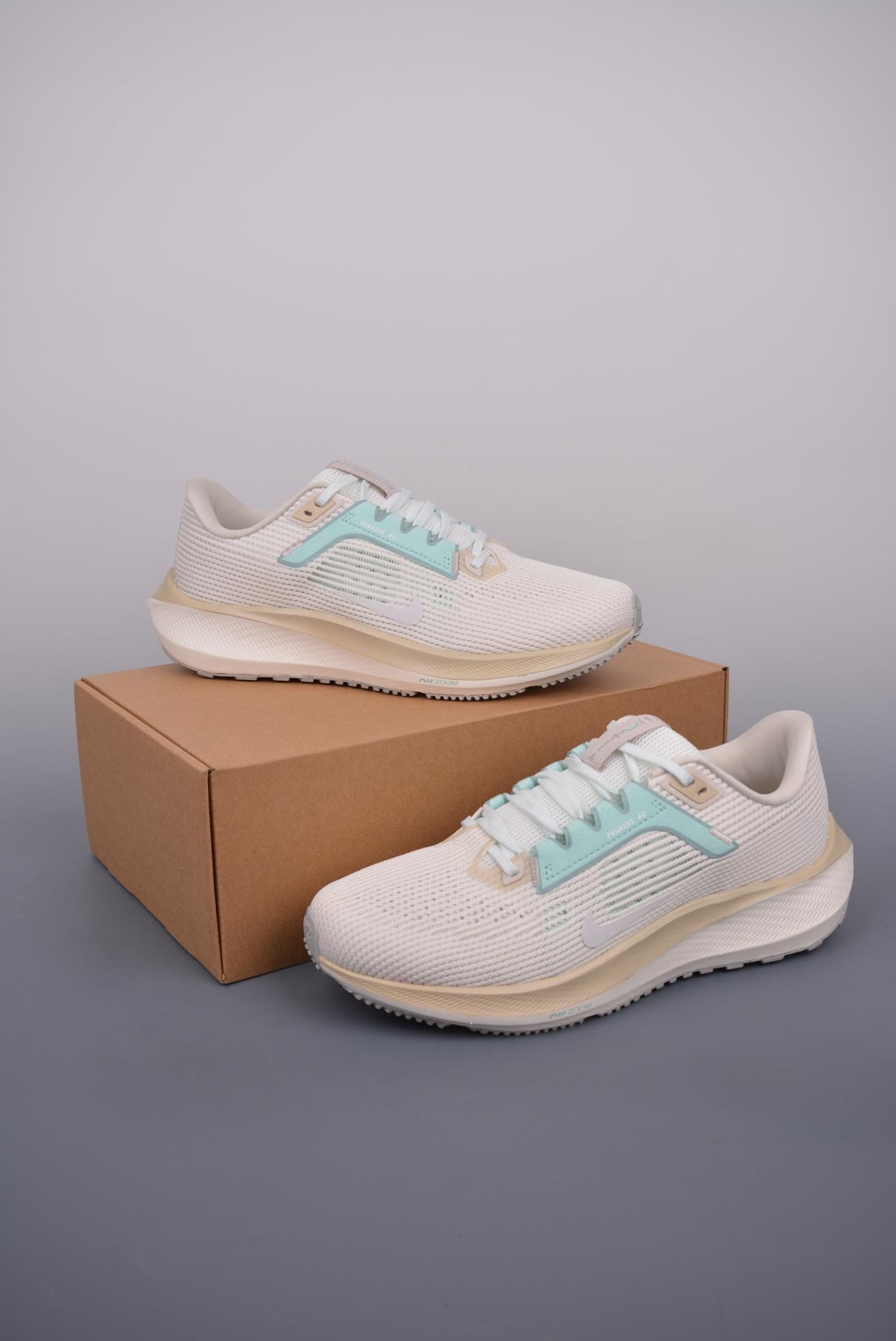运动鞋, 跑步鞋, PE, Nike Air Zoom Pegasus 40, Nike - Nike Air Zoom Pegasus 40飞马系列 高帮跑步鞋 官方货号：DV3854 800ZR 尺码：36 36.5 37.5 38 38.5 39 40