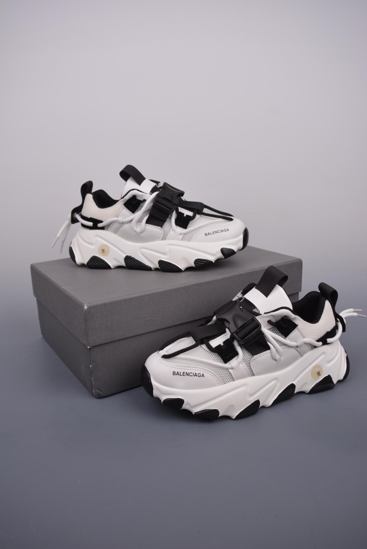 运动鞋, 巴黎世家, RO, Black, Balenciaga - 巴黎世家BALENCIAGA Sneaker Rose Pink/Black 低帮潮流风百搭休闲运动鞋 低帮 粉色/黑色 货号：23ss