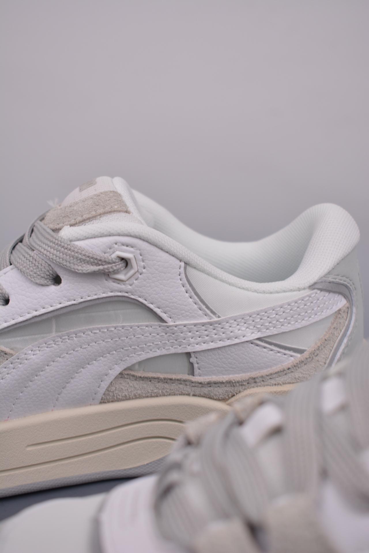 运动鞋, 板鞋, 休闲板鞋, PUMA - PUMA Night Rider 低帮休闲板鞋 防滑耐磨 灰色 货号: 393288 01LF 尺码: 35 36 36.5 37.5 38 38.5 39 40 40.5 41 42 42.5 43 44 45