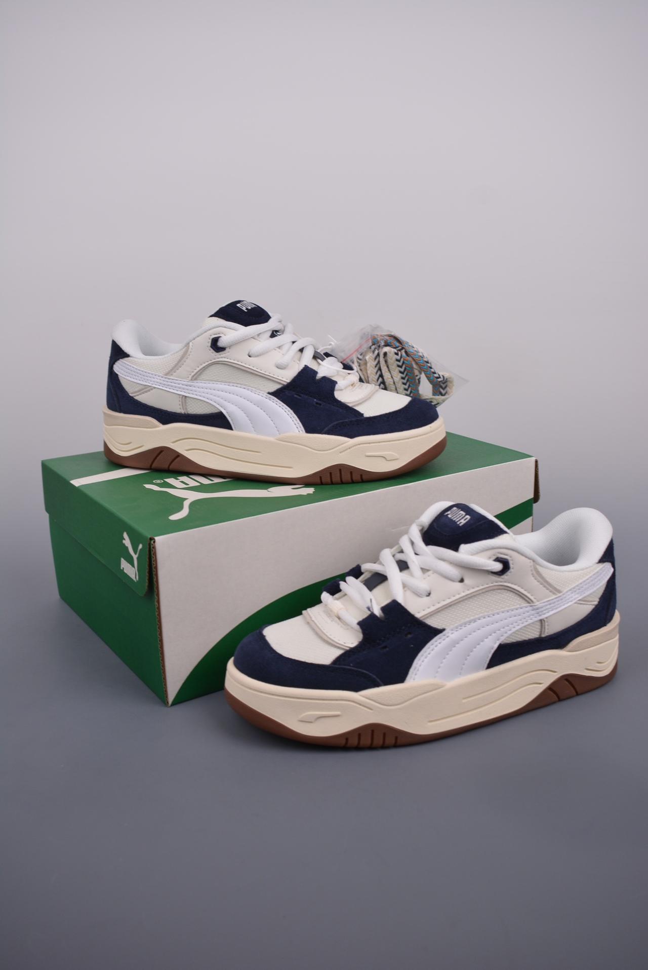 运动鞋, 板鞋, 休闲板鞋, PUMA - PUMA Night Rider 低帮休闲板鞋 黑色 货号: 389267 01LF