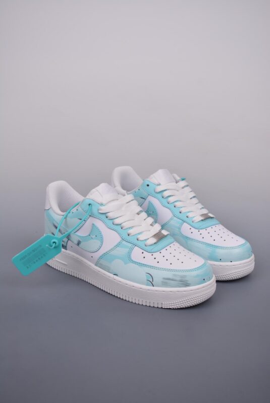 篮球鞋, 球鞋, Nike Air Force 1 Low, Nike Air Force 1, Nike, Air Force 1 Low, Air Force 1 - Nike Air Force 1 Low Low帮篮球鞋 碧海蓝天 货号：CW2288 111H8