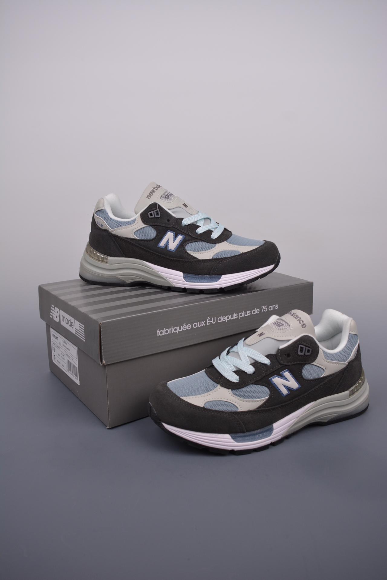 运动鞋, 老爹鞋, New Balance - New Balance W992 系列 缓震休闲运动老爹鞋 高帮 红色 官方货号: M992KTJ