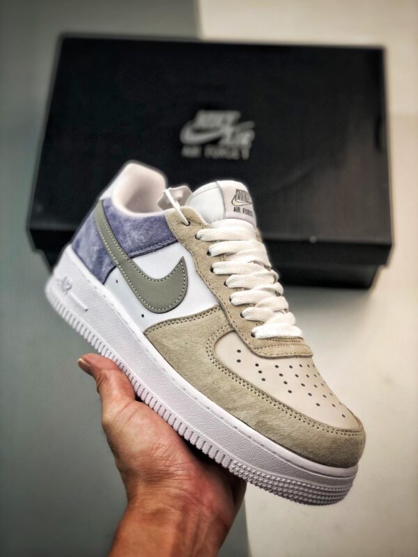 运动鞋, Nike, KD, Air Force 1 - Air Force 1 '07 Low 白灰紫 鞋子 类型 低帮 运动鞋 货号：LM2033-208