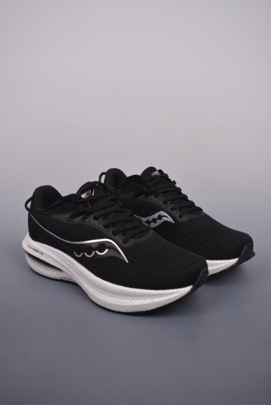 跑鞋, KD - Saucony Triumph 21 旗舰级缓震型跑鞋 白紫 白粉 尺码: 36-40