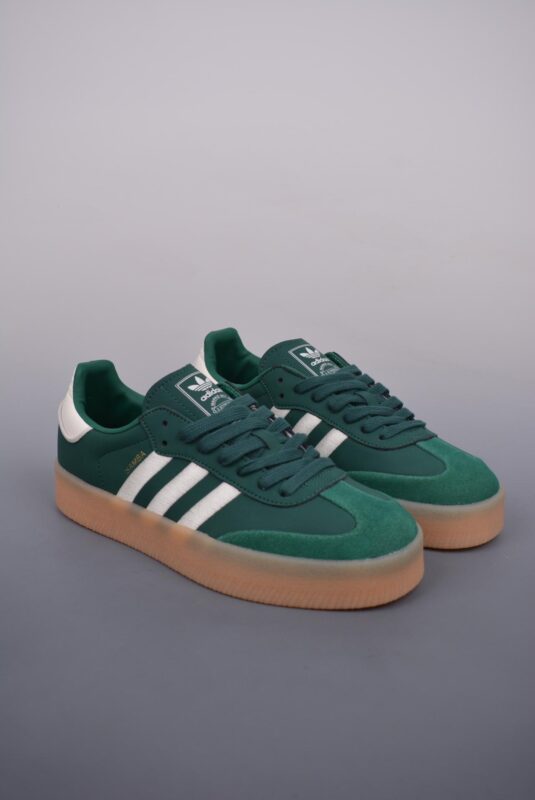- Adidas Samba OG 桑巴纪念日系列 休闲鞋 高帮 黑色 货号：IF1835818