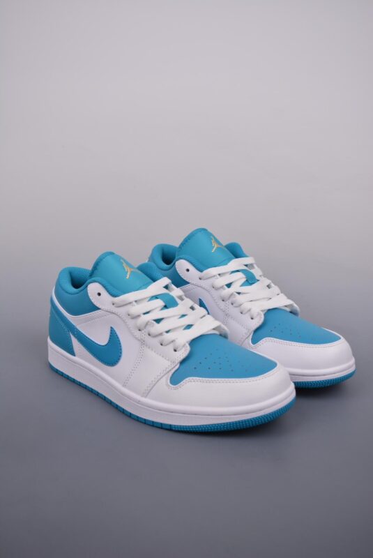 运动鞋, Jordan, Air Jordan 1 Low, Air Jordan 1, Air Jordan - Air Jordan 1 Low 纯原系列 飞翼3D打印改良 蓝白 货号：553558 174GJ