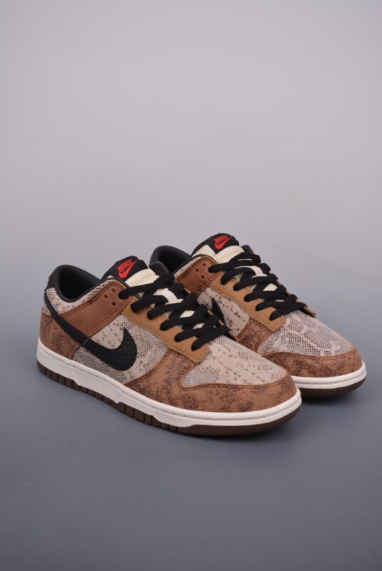 SB Dunk Low, Nike SB Dunk Low, Nike, Dunk Low, Dunk - Nike SB Dunk Low 蛇纹棕 鞋子类型：低帮 颜色：蛇纹棕 货号：FJ5434 120HS