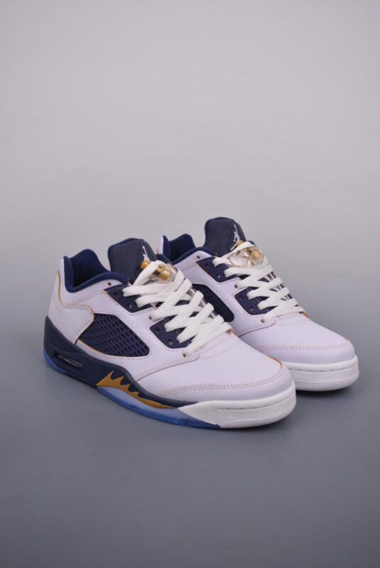 篮球鞋, 球鞋, RO, Jordan, Air Jordan 5 Low, Air Jordan 5, Air Jordan - Air Jordan 5 Low "From above" 系列 低帮篮球鞋 白蓝 货号：819171 135GF