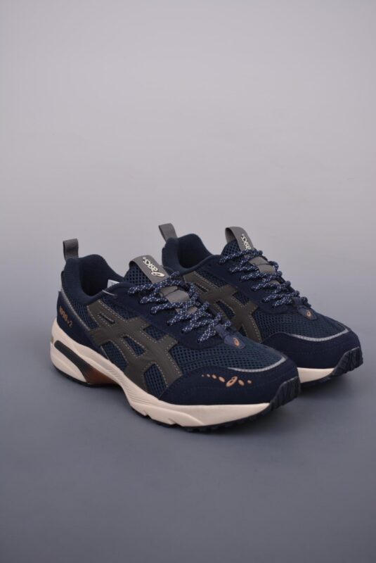 运动鞋, 跑鞋, KD - Asics Gel-1090 V2 运动休闲透气专业跑鞋 高帮 蓝色 货号：1203A224 400DX