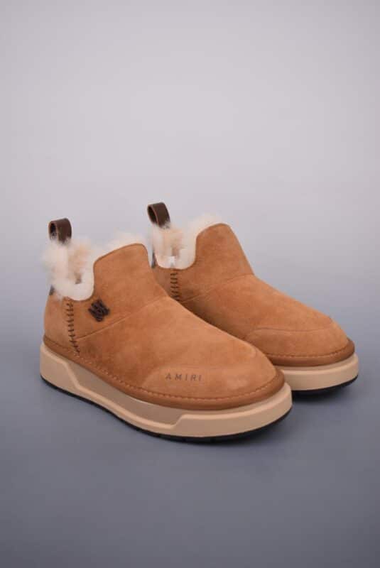KD - AMIRI 2023s 圆头厚底雪地靴