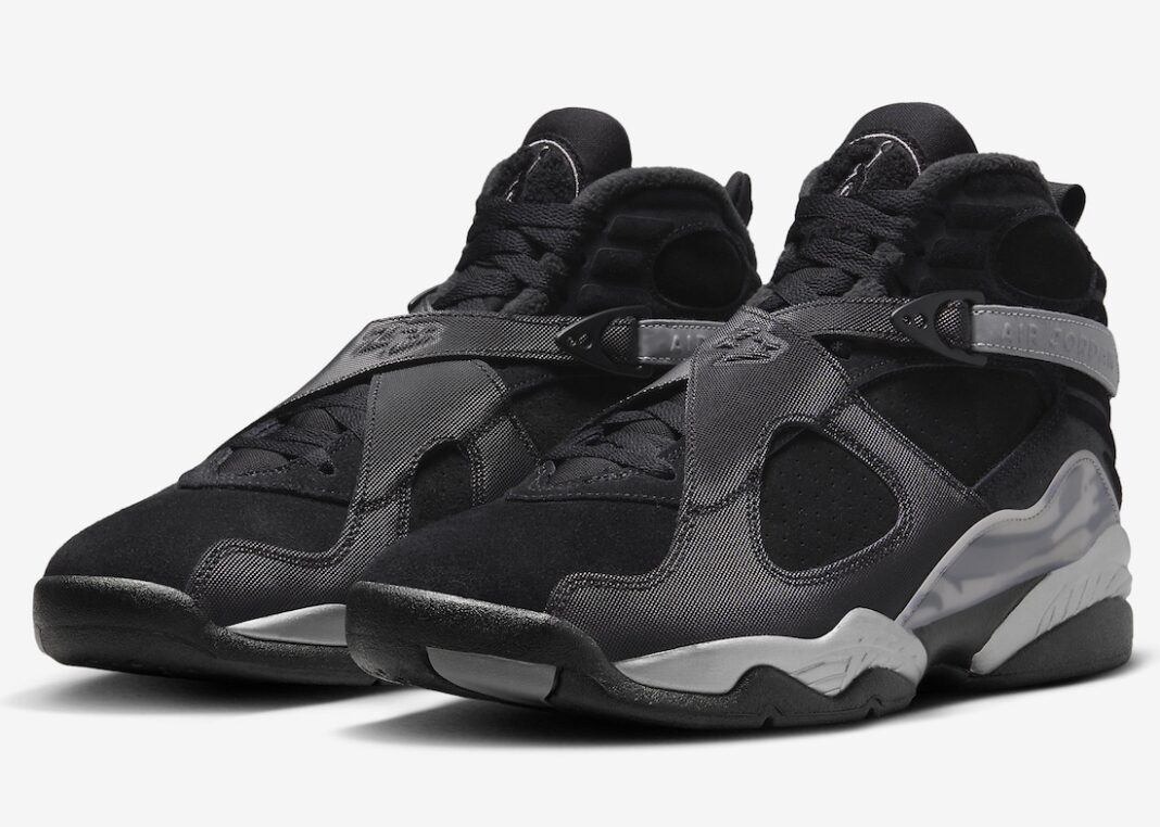 运动鞋, Nike, Jordan, Air Jordan 8, Air Jordan - 2023年11月发布Air Jordan 8 Winterized “Gunsmoke”