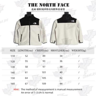 THE NORTH FACE TNF North Face 摇粒绒夹克内衬夹克儿童服装_CM_2