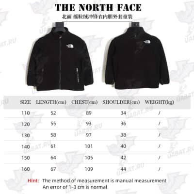 THE NORTH FACE TNF North Face 摇粒绒夹克内衬夹克儿童服装_CM_3