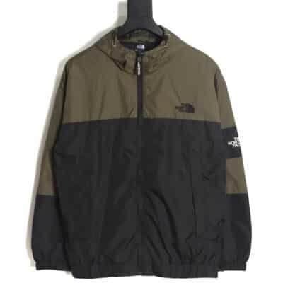 The North Face 23SS 拼色连帽风衣夹克