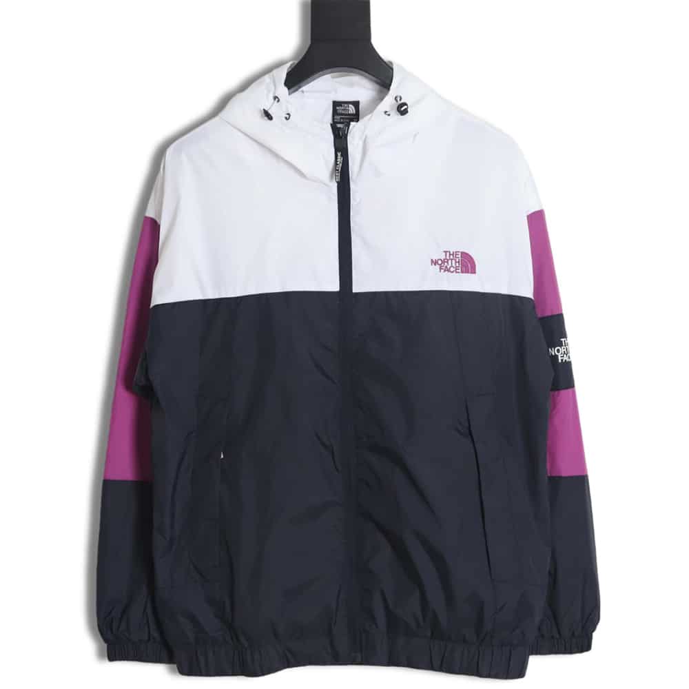 The North Face 23SS 拼色连帽风衣夹克