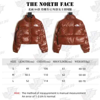 The North Face TNF 84 Jenna Kendou 同款短款女式羽绒服 _CM_1