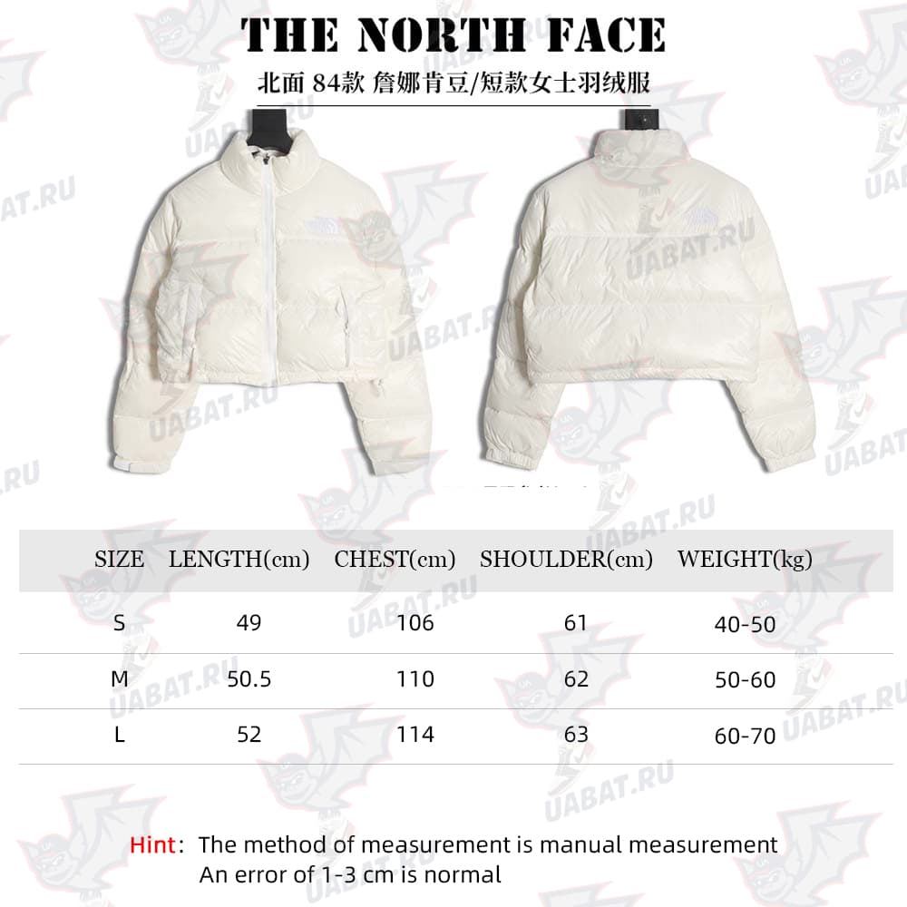 The North Face TNF 84 Jenna Kendou 同款短款女式羽绒服 _CM_2