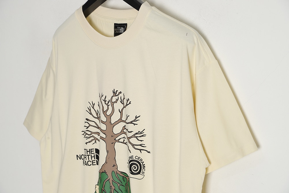 THE NORTH FACE x Online Ceramics 北面联名 UE 系列乌龟卡通短袖